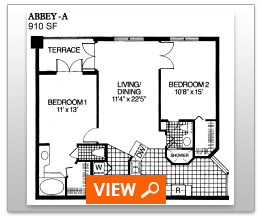 Abbey floor plan