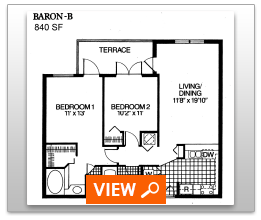 Baron floor plan